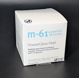 BNIB M-61 Powerglow Peel Original 30 Treatments Power Glow